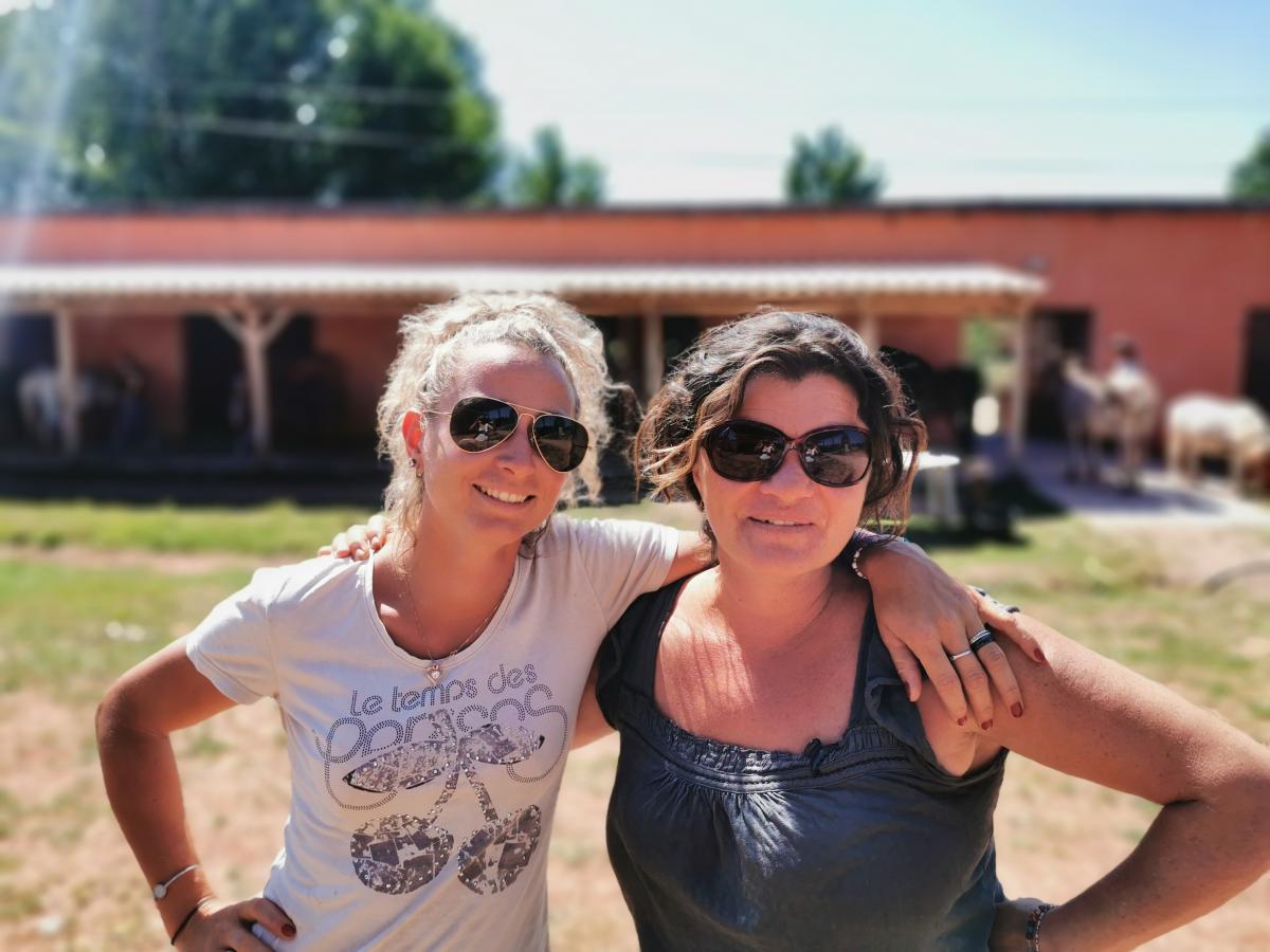 Amandine et Laura Poneys de Patchanka